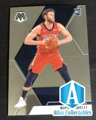 2019-20 Panini Mosaic Rookie Nicolo Melli New Orleans Pelicans Base RC #216